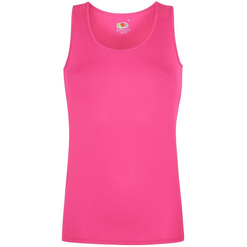 Fruit of the Loom Performance Women's Sleeveless T-shirt 614180 100% Polyester 140g