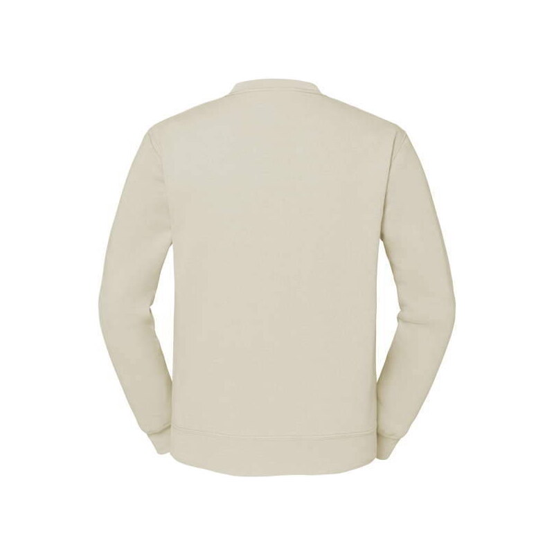 Beige Mens Sweatshirt Set-in Sweat Fruit of the Loom