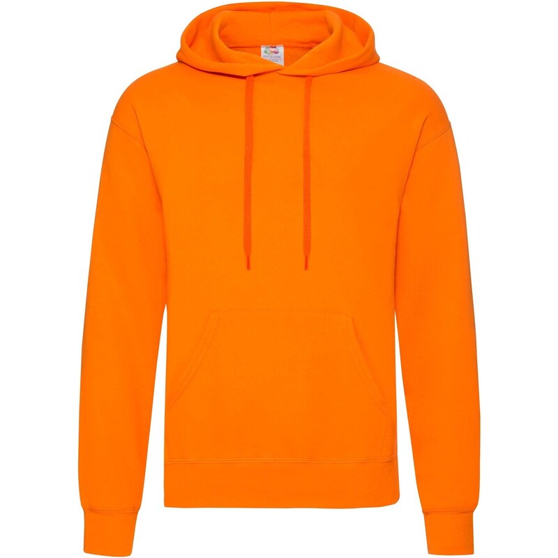Pomarańczowa bluza męska Hooded Sweat Fruit of the Loom