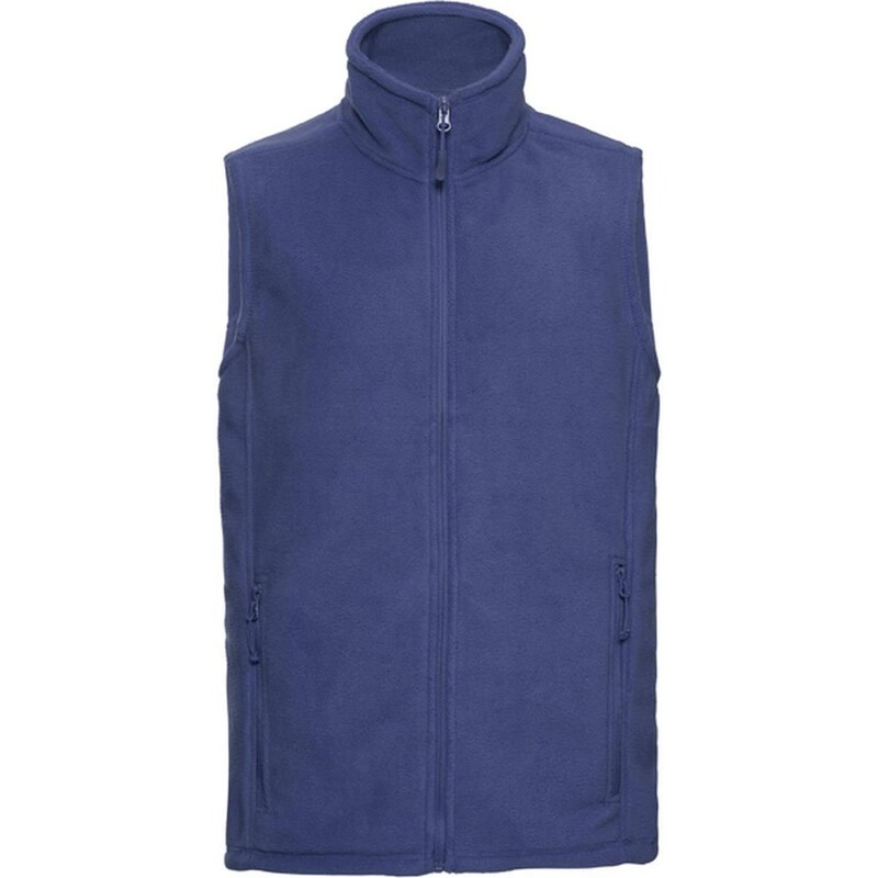 RUSSELL Men's fleece vest 100% polyester, non-pilling fleece 320g