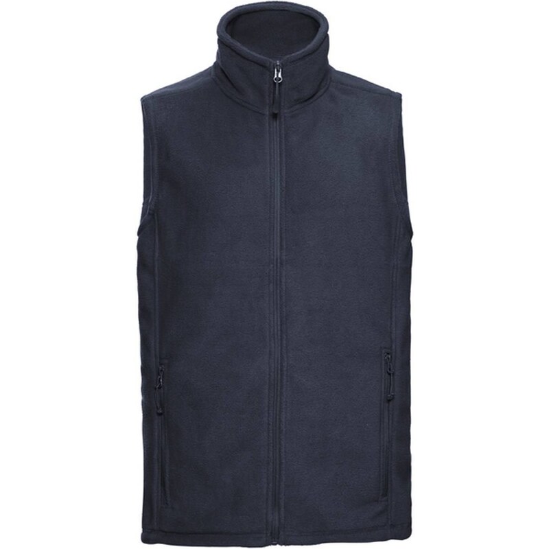 RUSSELL Men's fleece vest 100% polyester, non-pilling fleece 320g