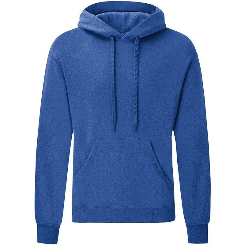 Blue Men's Hooded Sweat Fruit of the Loom