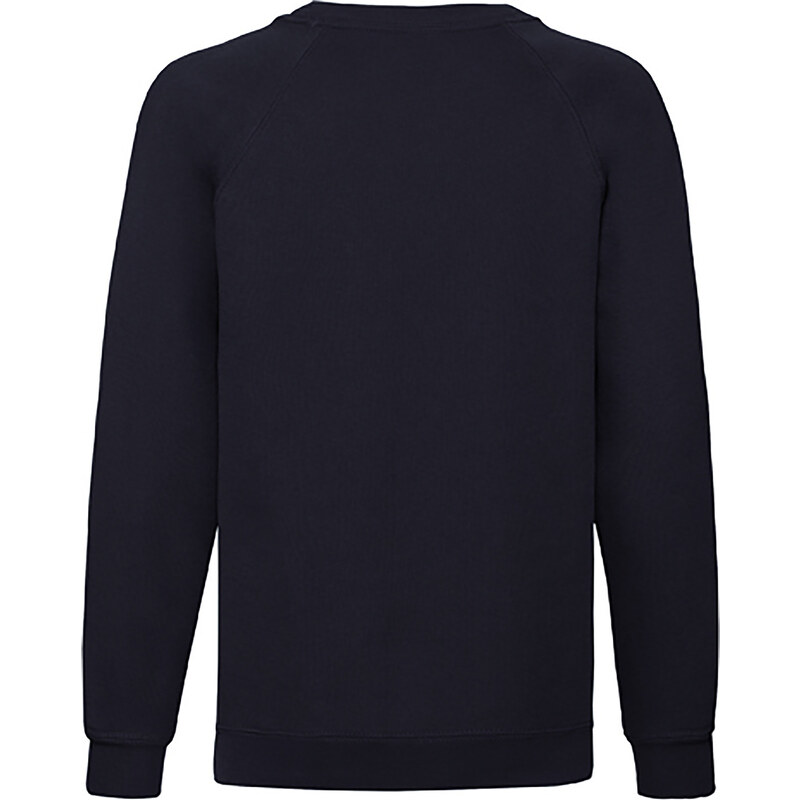 Granatowa bluza dziecięca Raglan Sweat Fruit of the Loom