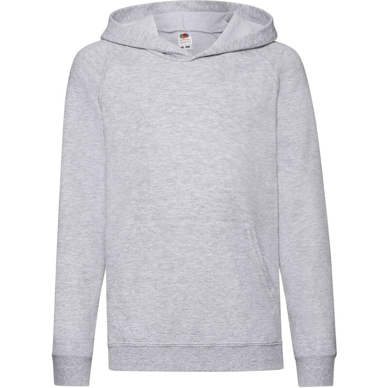 Fruit of the Loom Grey Childrens Hoodie