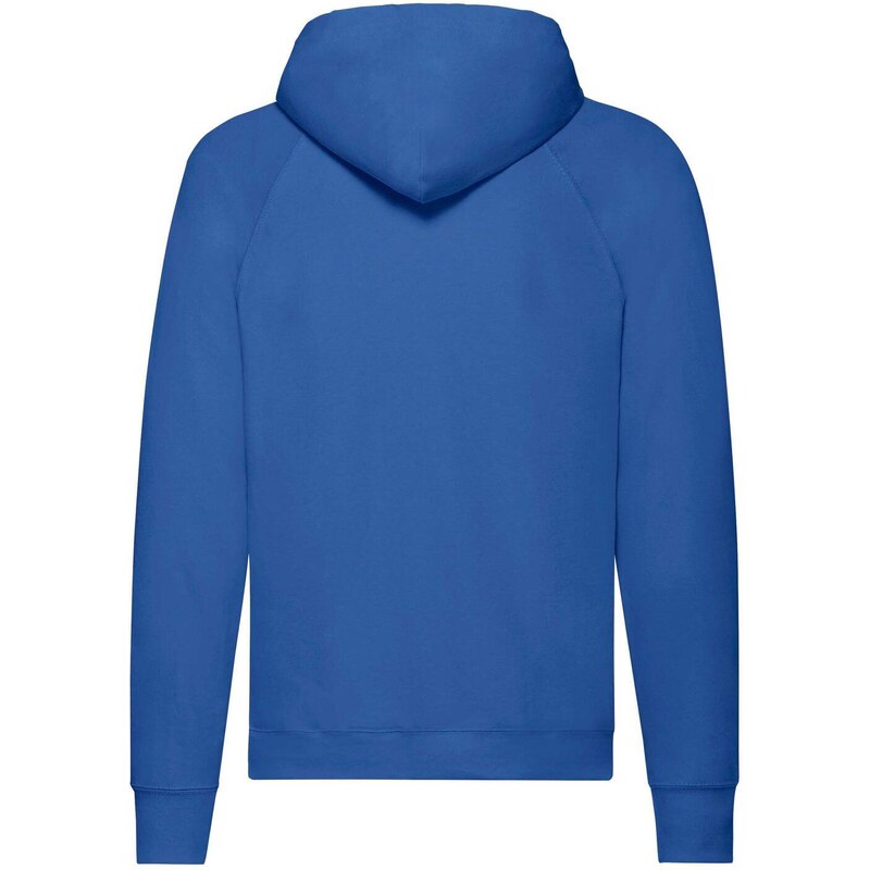 Blue Men's Hooded Hoodie Sweat Fruit of the Loom