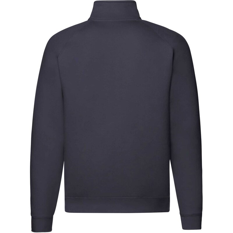 Granatowa bluza męska Zip Neck Sweat Fruit of the Loom