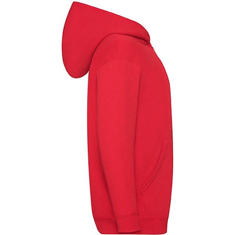 Red Classic sweatshirt Fruit of the Loom