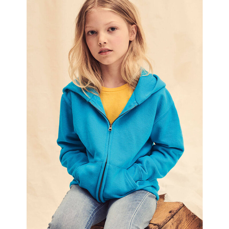 Blue Classic sweatshirt Fruit of the Loom