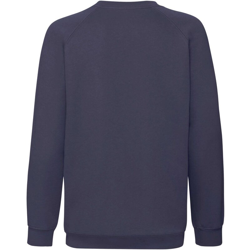 Granatowa bluza dziecięca Raglan Sweat Fruit of the Loom