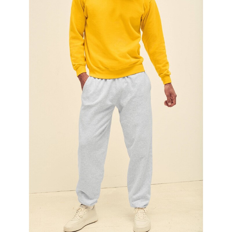 Fruit of the Loom Mens Pants Elasticated Jog Pants 640260 80/20