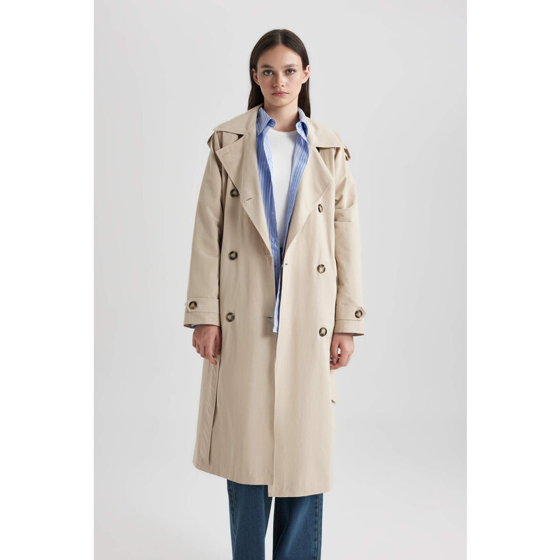 DEFACTO Relax Fit Trenchcoat