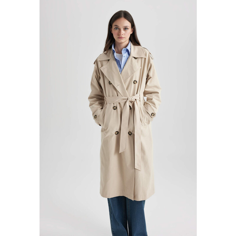 DEFACTO Relax Fit Trenchcoat