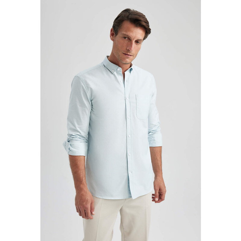 DEFACTO Regular Fit Long Sleeve Shirt