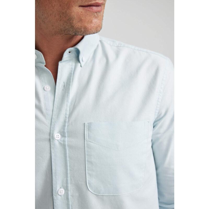 DEFACTO Regular Fit Long Sleeve Shirt