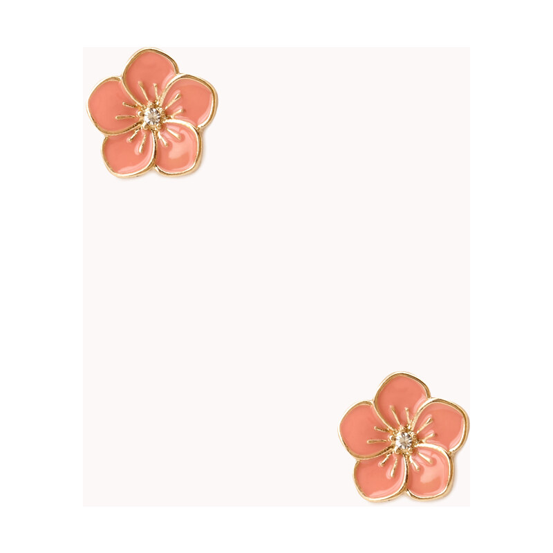 Forever 21 Sweet Floral Studs