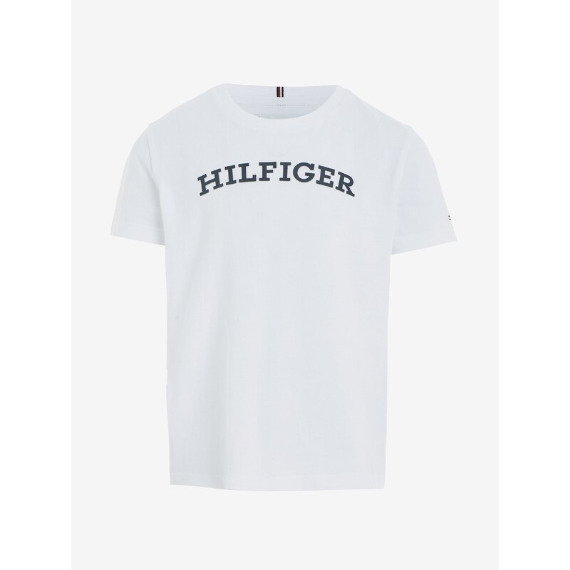 Bílé dětské tričko Tommy Hilfiger - Holky