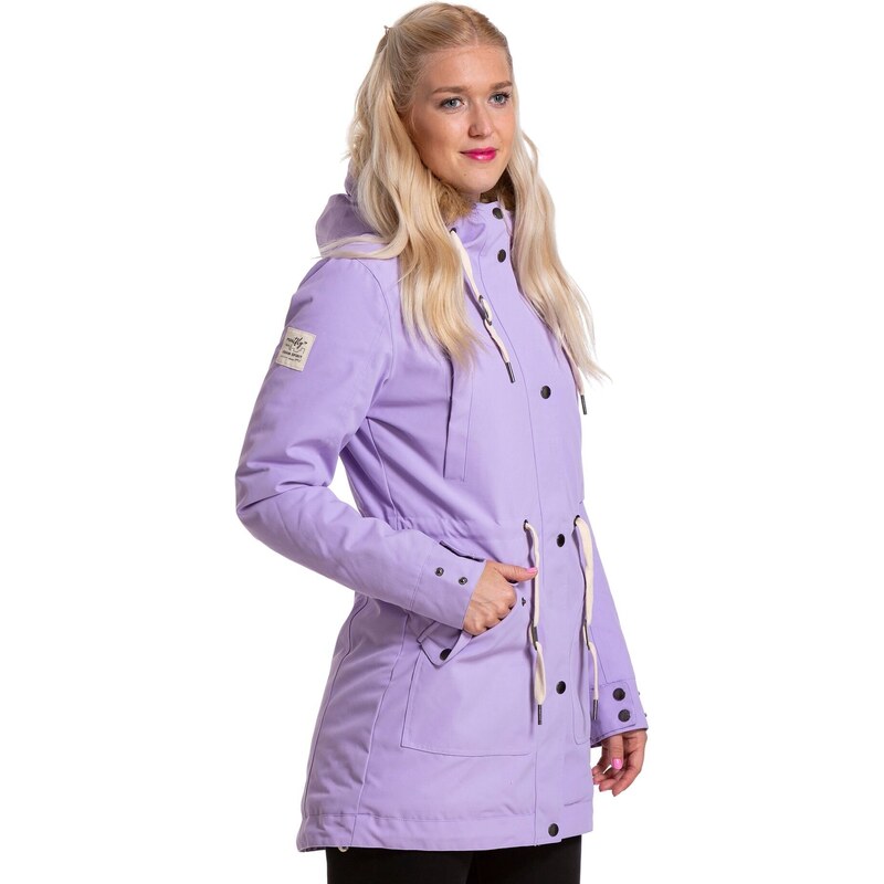 Meatfly dámská zimní bunda Artemis Parka Purple | Fialová