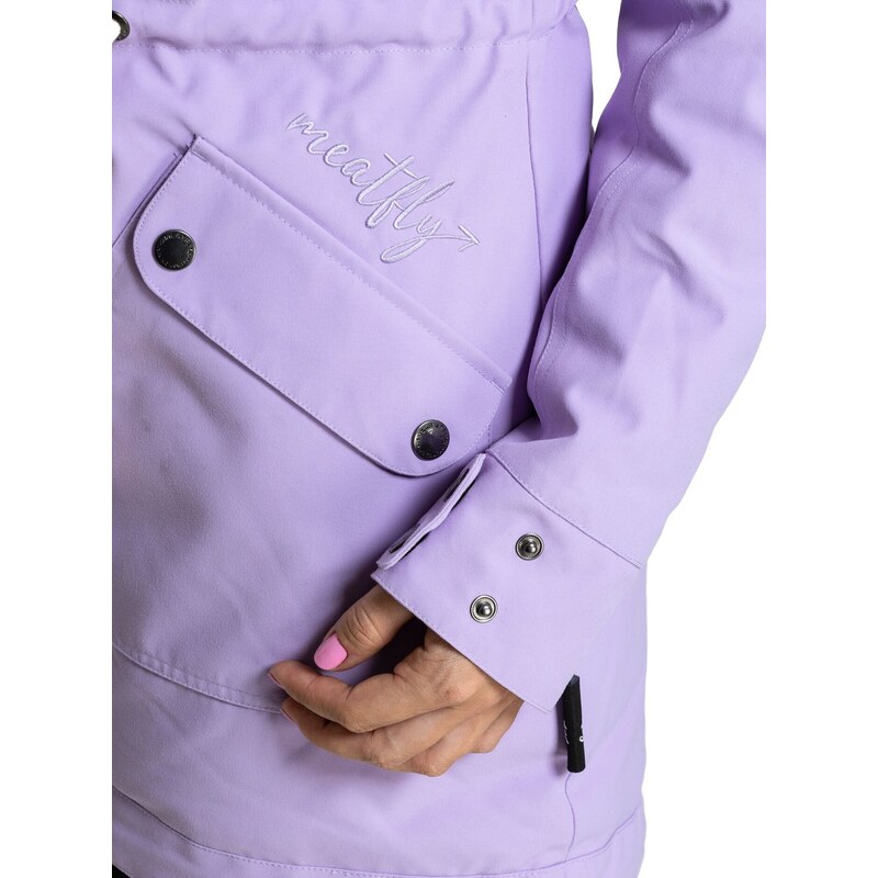 Meatfly dámská zimní bunda Artemis Parka Purple | Fialová