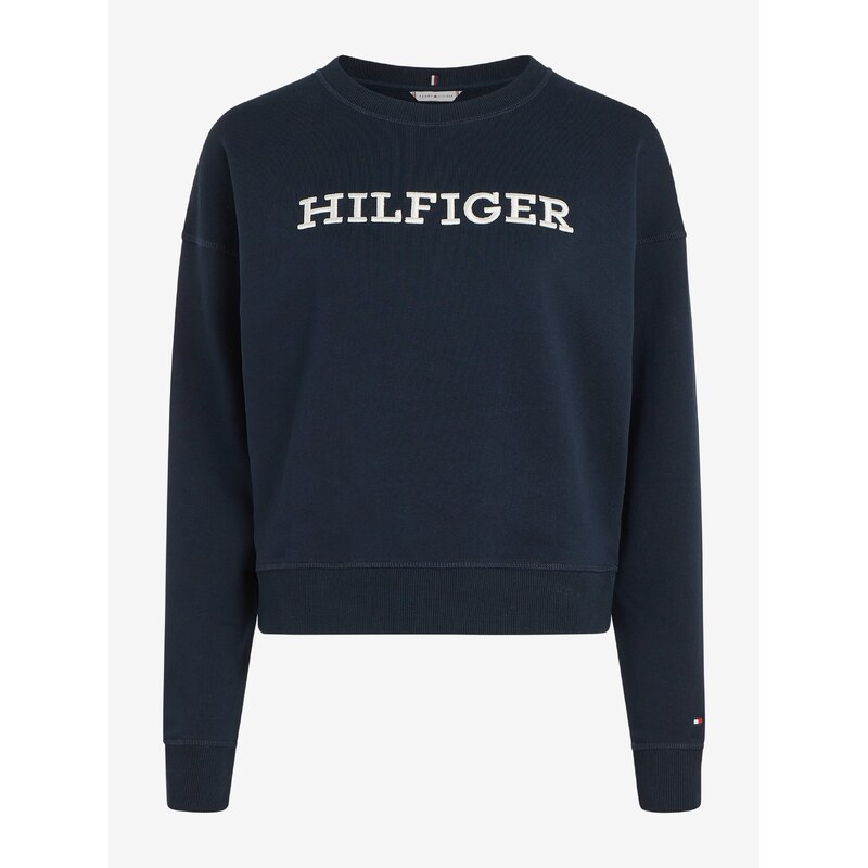 Tmavě modrá dámská mikina Tommy Hilfiger - Dámské