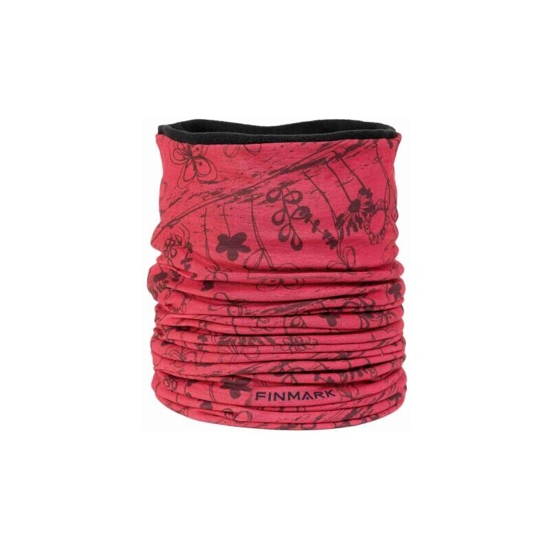 Finmark MULTIFUNCTIONAL SCARF WITH FLEECE Multifunkční šátek