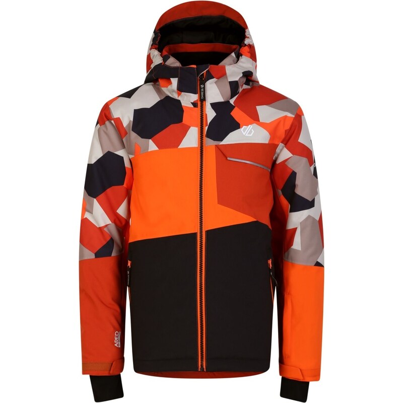 Dětská zimní lyžařská bunda Dare2b TRAVERSE oranžová/černá