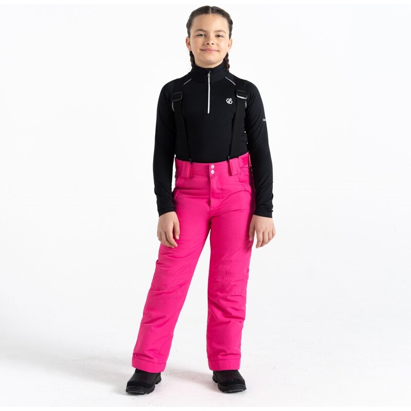 Dětské zimní lyžařské kalhoty Dare2b MOTIVE tmavě růžová