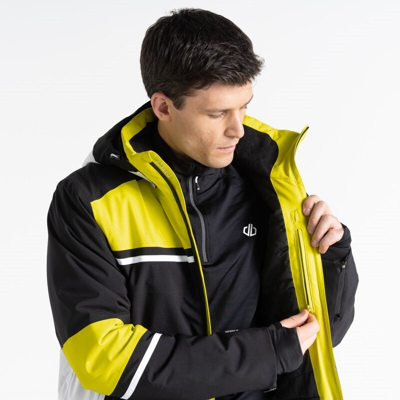 Pánská zimní lyžařská bunda Dare2b AMPLITUDE žlutá/černá