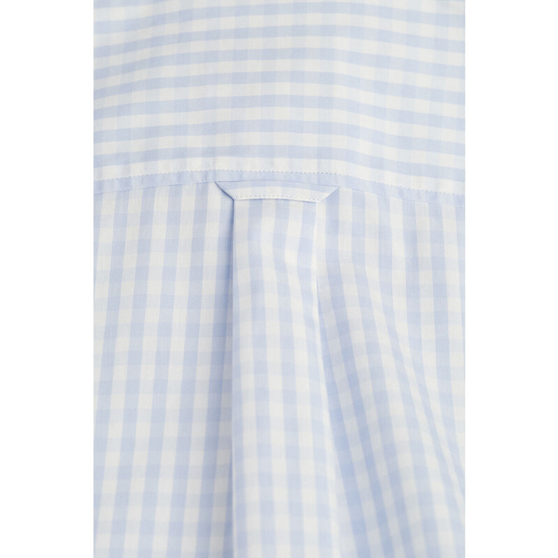 KOŠILE GANT REG POPLIN GINGHAM SHIRT modrá 32