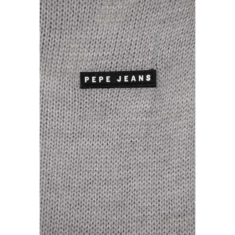Dětský svetr Pepe Jeans šedá barva, lehký