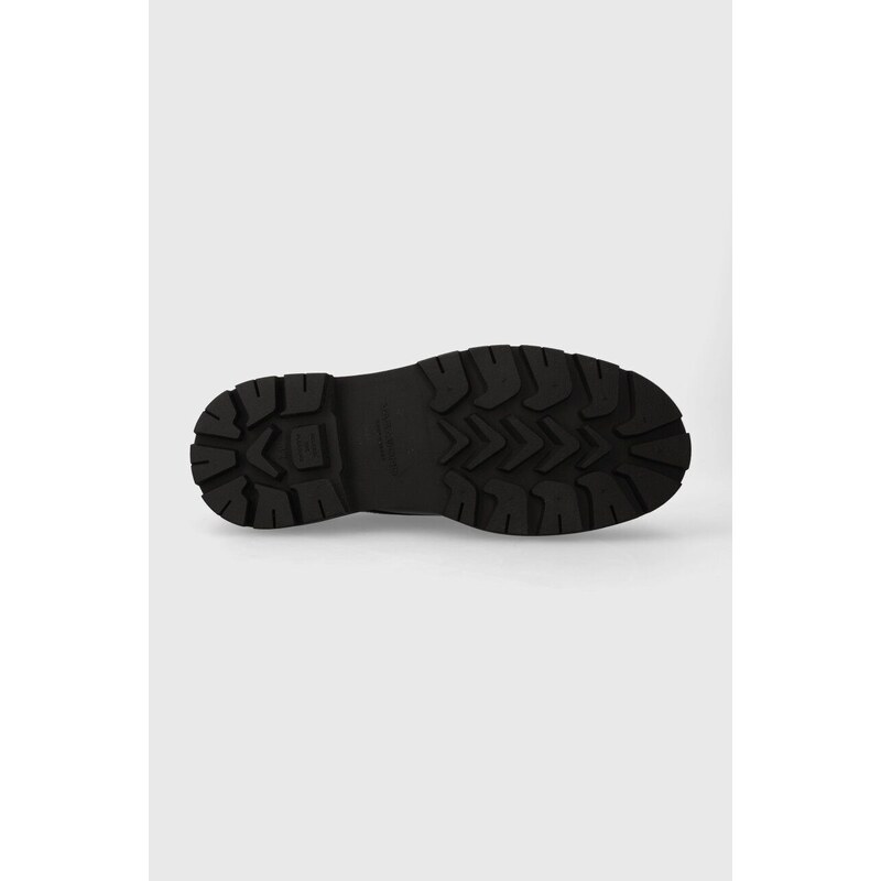 Kožené polobotky Vagabond Shoemakers CAMERON pánské, černá barva, 5675.101.20