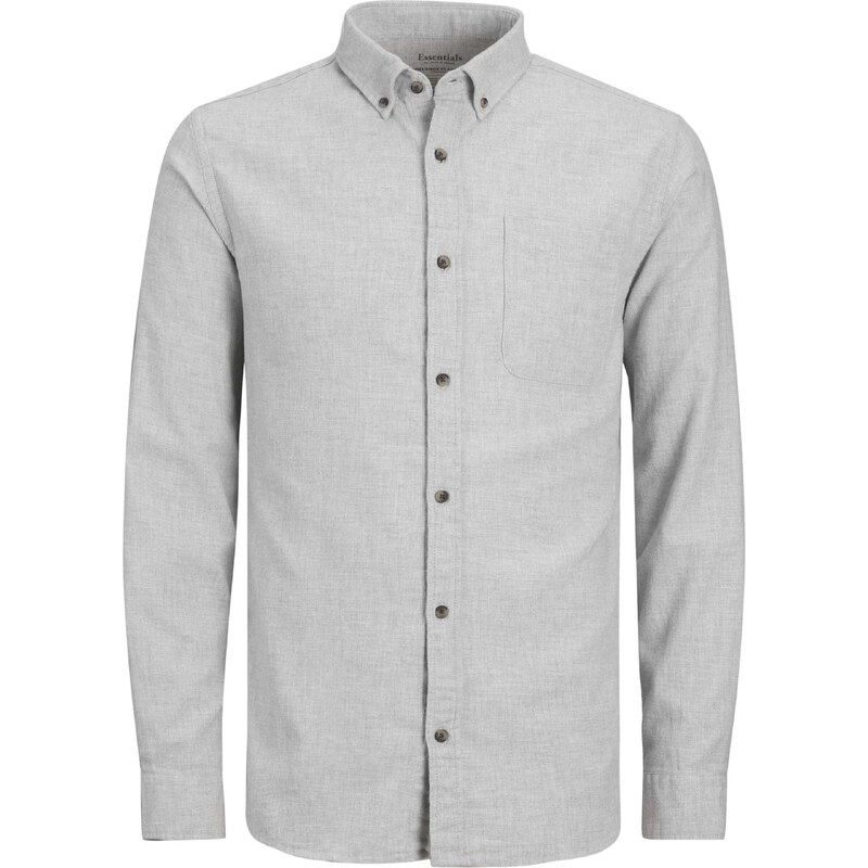 JACK & JONES Košile JJEClassic světle šedá