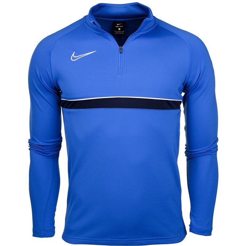 Nike Junior mikina modrá CW6112-463 Barva: Modrá, Velikost: 147-158 CM