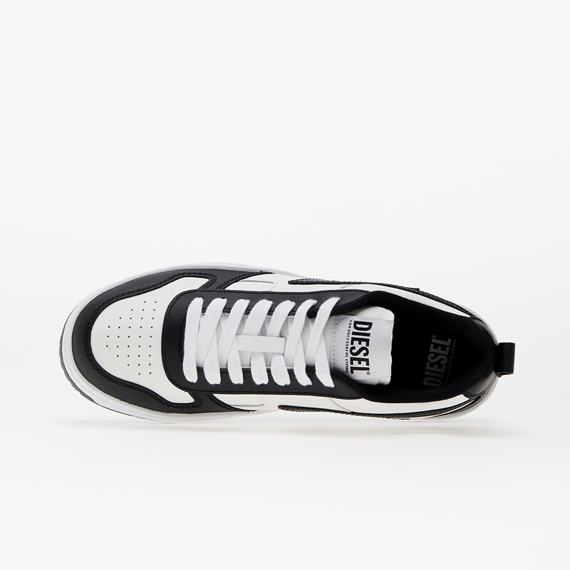Pánské nízké tenisky Diesel S-Ukiyo V2 Low Sneakers Black/ White
