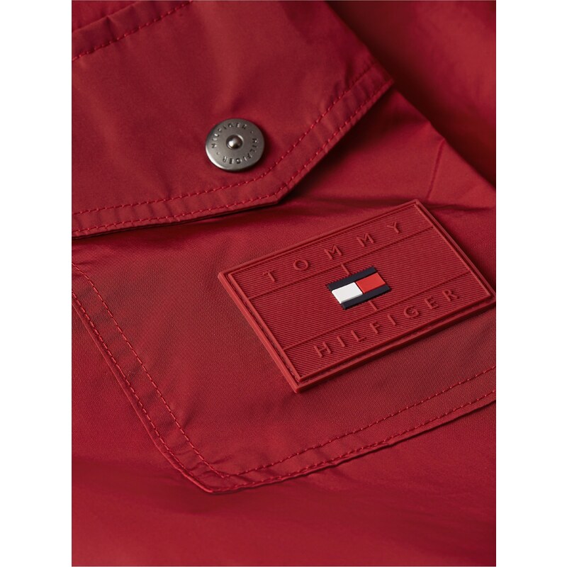 Červená pánská bunda Tommy Hilfiger - Pánské