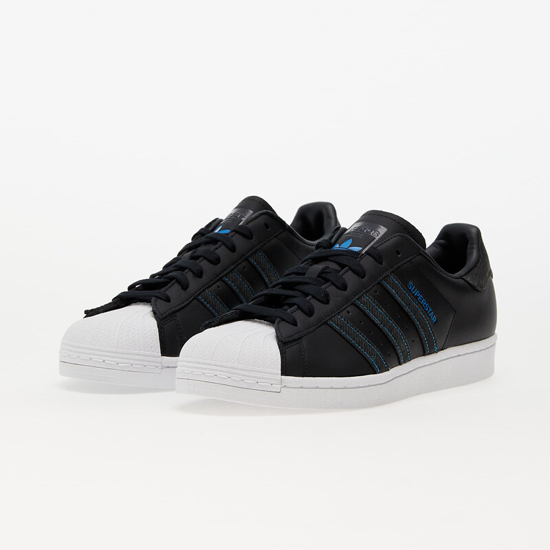 adidas Originals Pánské nízké tenisky adidas Superstar Core Black/ Core Black/ Brave Blue