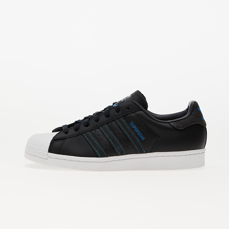 adidas Originals Pánské nízké tenisky adidas Superstar Core Black/ Core Black/ Brave Blue