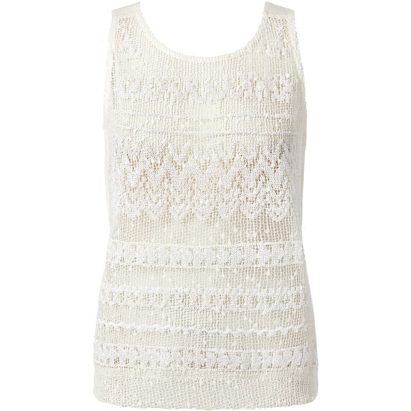 Intimissimi Modal Tank-Top with Sequinned Detail