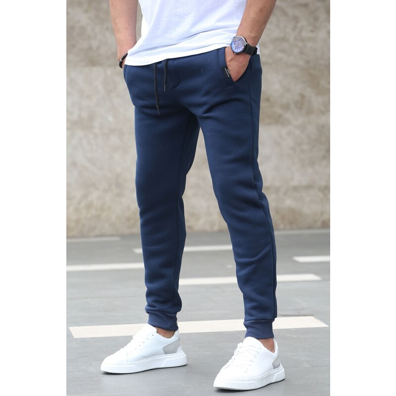 Madmext Basic Navy Blue Tracksuit 4210