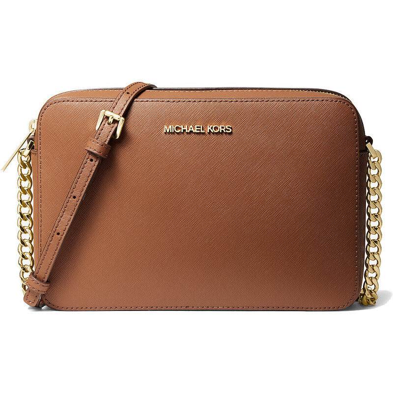 Michael Kors Jet Set Large Saffiano Crossbody Luggage