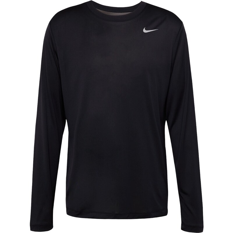 NIKE Funkční tričko černá / bílá