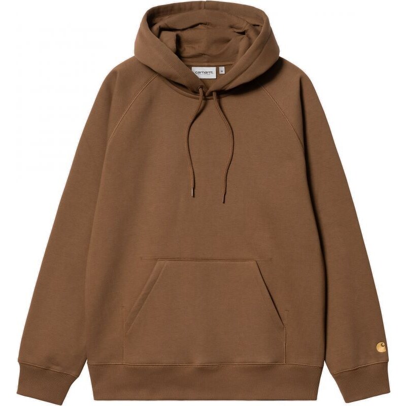 MIKINA CARHARTT WIP Hooded Chase - hnědá -