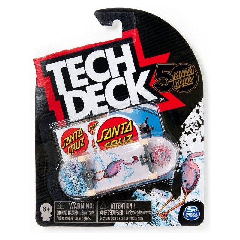 FINGERBOARD TECHDECK SANTA CRUZ MAURION - bílá