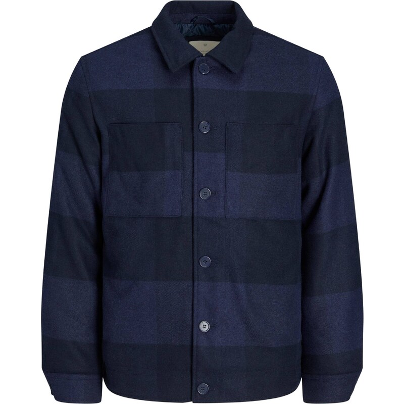 JACK & JONES Přechodná bunda Jax námořnická modř / noční modrá