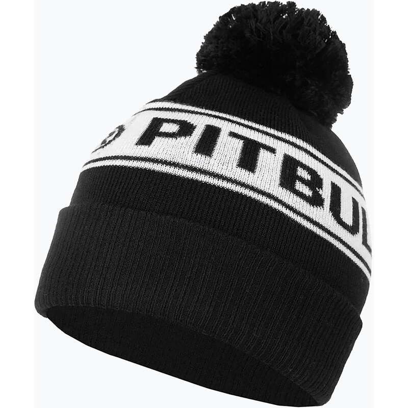 Pitbull West Coast zimní čepice Vermel černá/bílá