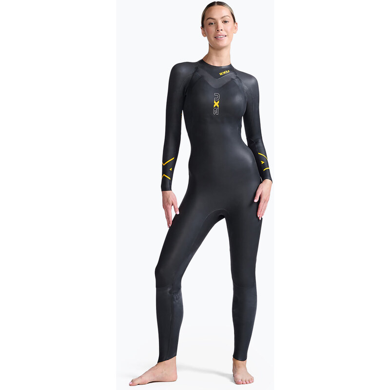 Dámský triatlonový neopren 2XU Propel:1 black/ambition WW4994C