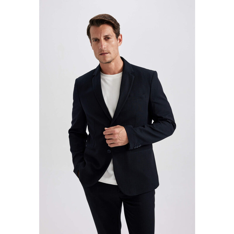 DEFACTO Slim Fit Lined Blazer