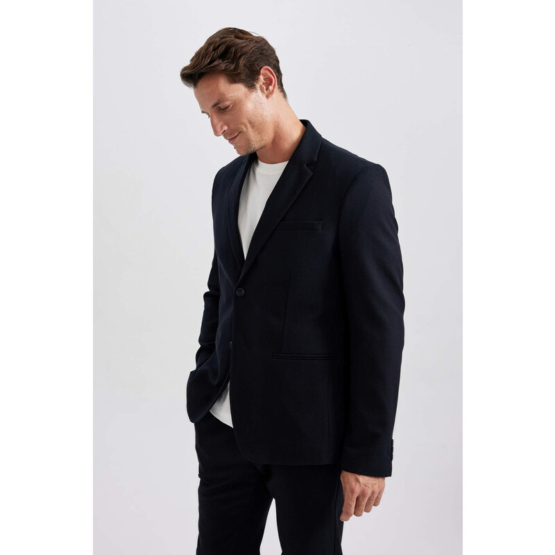 DEFACTO Slim Fit Lined Blazer