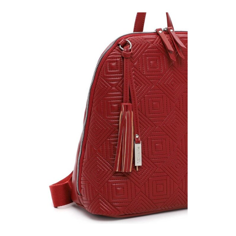 Výrazný batoh ve futuristickém vzhledu Tamaris 32725,600 červená