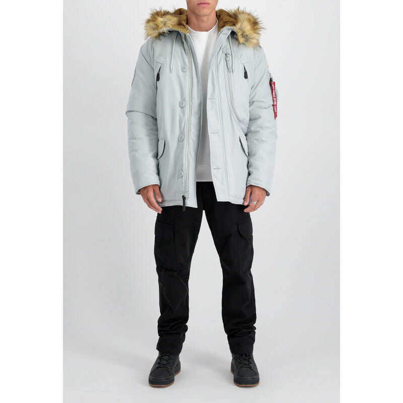 Alpha Industries Bunda POLAR JACKET pastel grey 86133349