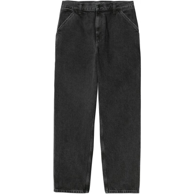 KALHOTY CARHARTT WIP Single Knee Work De - černá -